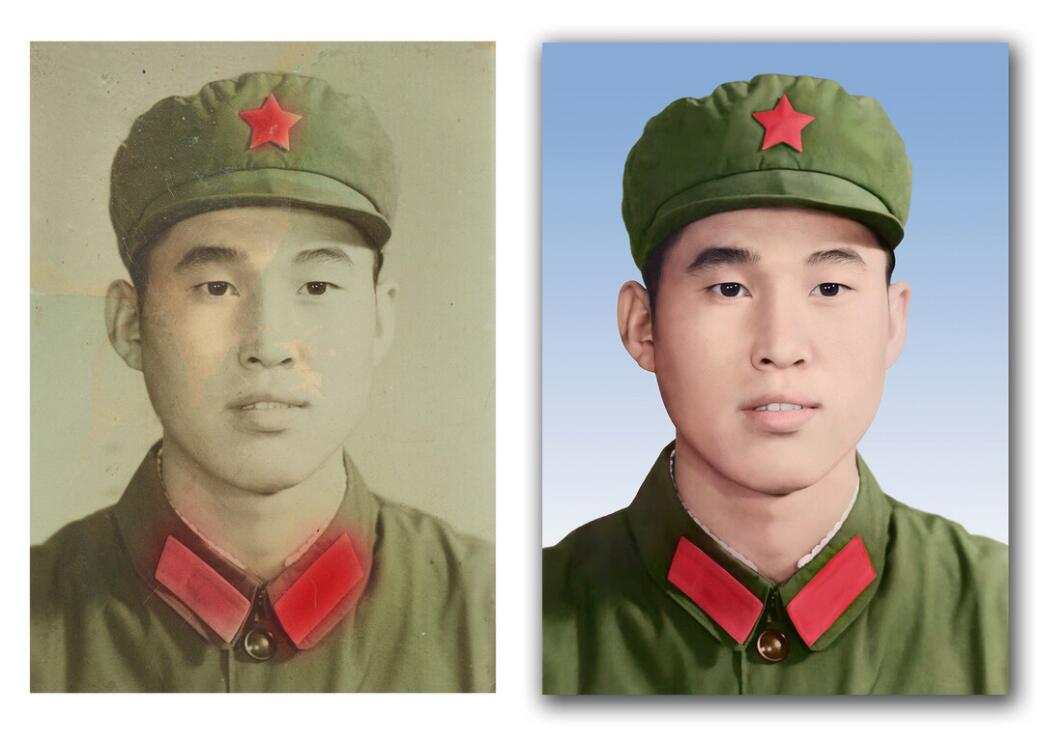 卢龙破损照片修复-18